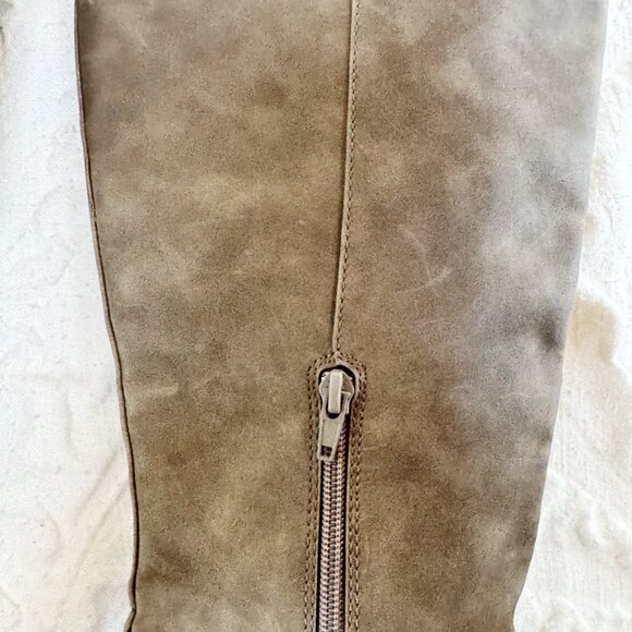 Korks Leather Tall Boots Size 9.5 New - Picture 3 of 7